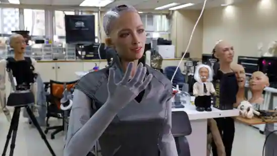 Robot Sophia. (Ảnh: Reuters).