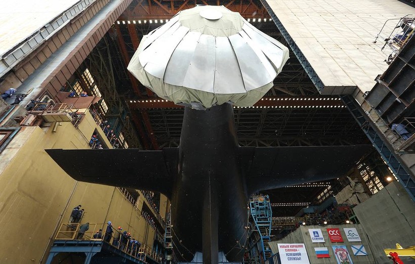 Tàu ngầm chạy bằng năng lượng hạt nhân Kazan.