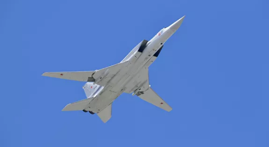 Máy bay ném bom Tu-22M3 tham gia tập trận gần biên giới với Afghanistan.