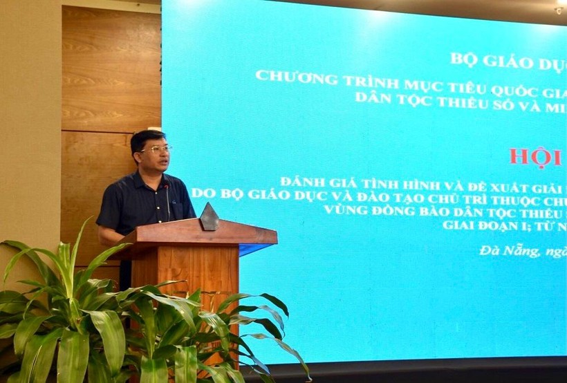 Ông Lê Như Xuyên - Phó Vụ trưởng Vụ Giáo dục Dân tộc, Bộ GD&ĐT.