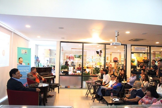 Chương trình “Café cùng doanh nghiệp” được tổ chức tại không gian Sài Gon Bizhub, ngày 7/1