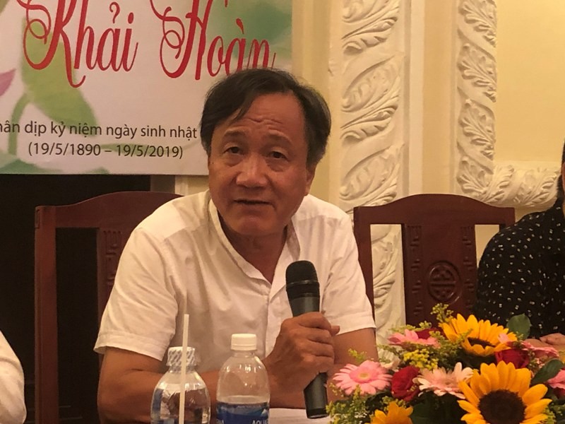  Ông Trần Vương Thạch - Giám đốc HBSO, chi sẻ tại buổi gặp gỡ báo chí