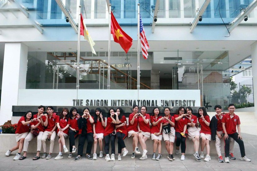 Sinh viên Trường ĐH Quốc tế Sài Gòn.