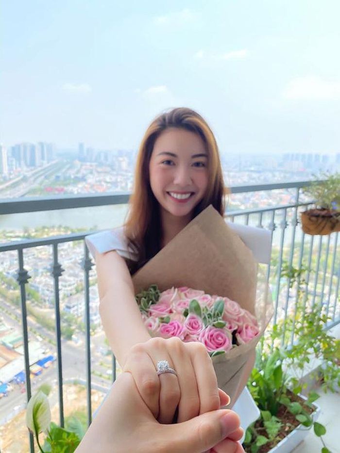 Á hậu Thúy Vân công khai chồng sắp cưới - doanh nhân Nhật Vũ