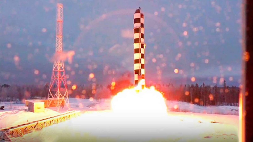 Lần thứ 2 Nga phóng tên lửa xuyên lục địa “Sarmat” trong năm 2018