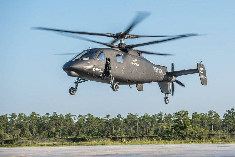 Trực thăng S-97 Raider của Mỹ có thể đạt vận tốc 202 hải lý/giờ