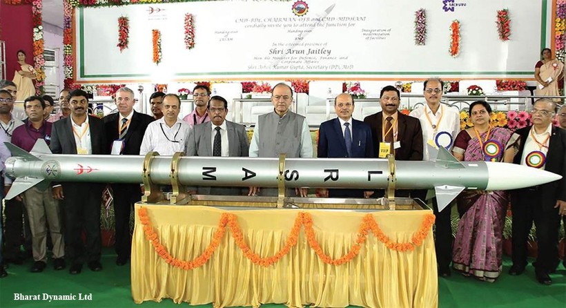 Ấn Độ chi mạnh tay mua lô tên lửa phòng không “Barak-8” của Israel