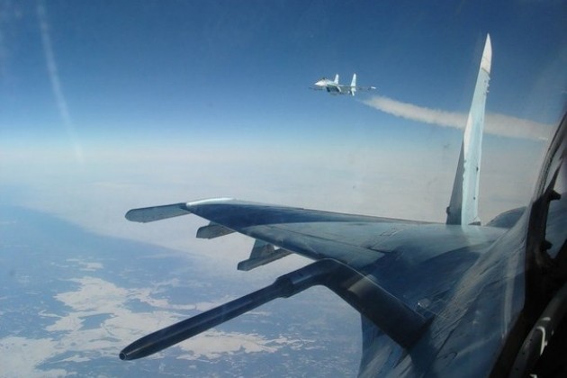 Máy bay của các nước Châu Âu không thể đuổi kịp Su-27 của Nga