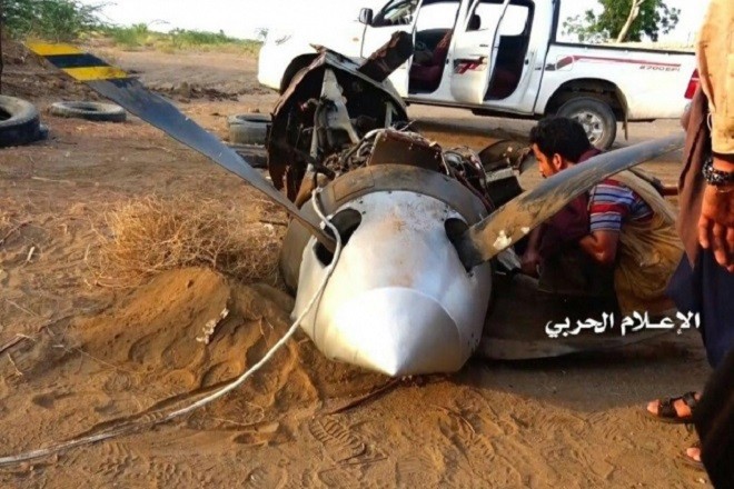 Máy bay không  người lái thứ tư của Mỹ bị dân quân Yemen bắn hạ.