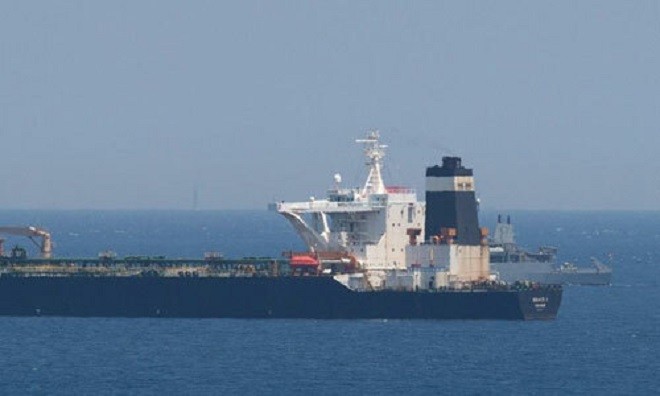  Tàu chở dầu Grace-1 của Iran.