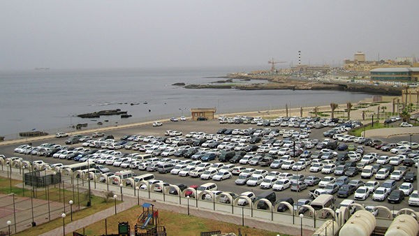 Quang cảnh thành phố Tripoli, Libya.