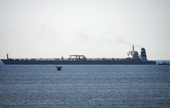  tàu chở dầu Grace 1 bị Thủy quân lục chiến Anh bắt giữ trên biên Địa Trung Hải