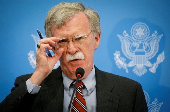 Cố vấn An ninh Quốc gia Mỹ John Bolton.
