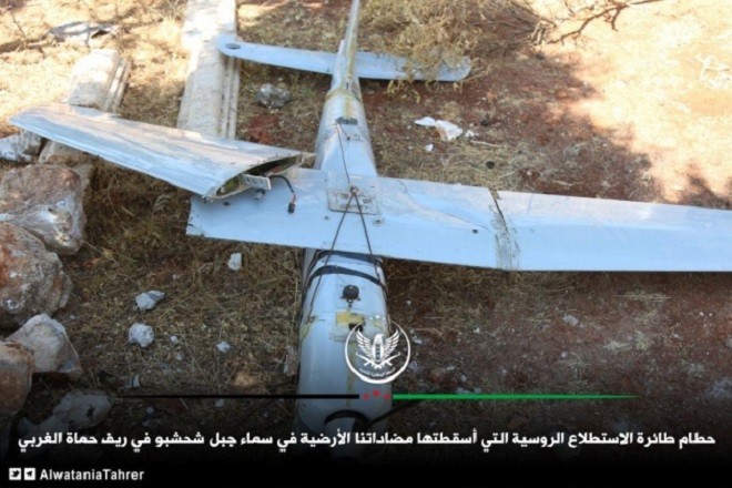 Máy bay không người lái Syria rơi gần trạm quan sát của Thổ Nhĩ Kỳ