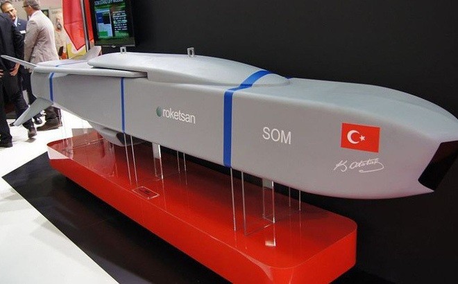 Tên lửa hành trình phá hủy công sự "SOM-B2" của Thổ Nhĩ Kỳ