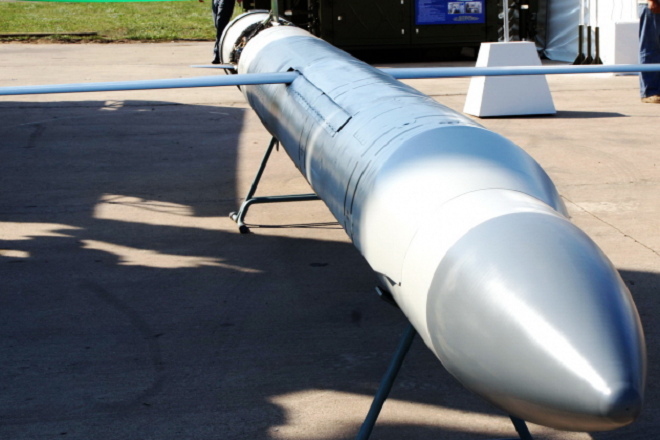 Phiên bản trên biển của tên lửa hành trình Calibre có tầm bắn tối đa lên tới 2000km.
