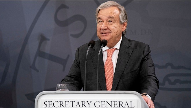 Tổng thư kí Liên Hợp Quốc Antoniu Guterres.