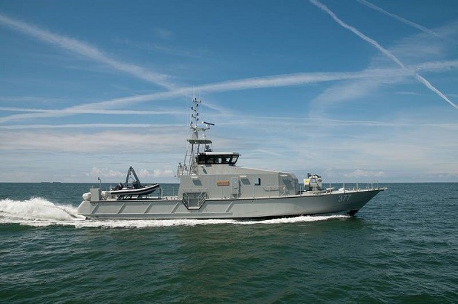 Tàu tuần tra OCEA FPB 98 MK I của Pháp.