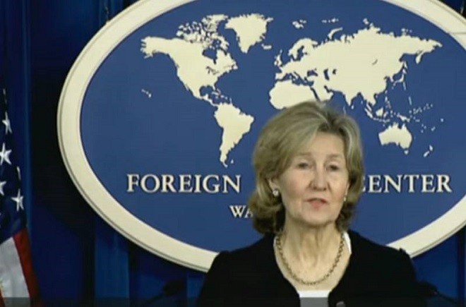 Bà Kay Bailey Hutchison - Đại sứ Mỹ tại NATO.