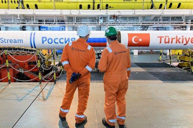 Đường ống dẫn khí Thổ Nhĩ Kỳ.