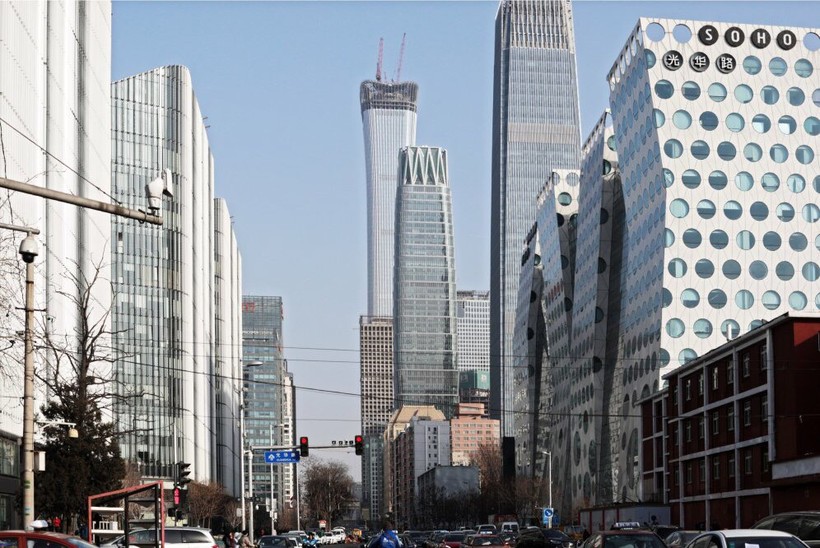 Khu trung tâm thương mại Bắc Kinh.