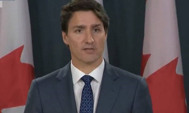 Thủ tướng Canada Justin Trudeau.