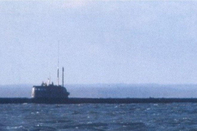 Tàu ngầm hạt nhân Nga.