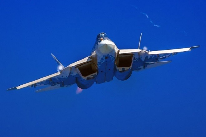 Máy bay chiến đấu Su-57.