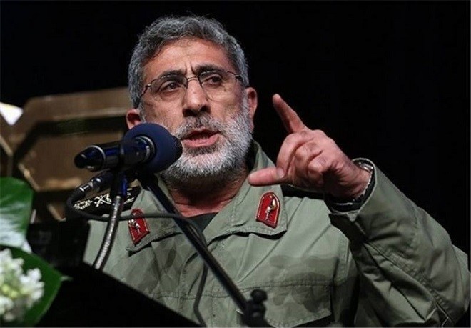 Người kế vị Tướng Suleimani cam kết hỗ trợ các chiến dịch của Palestine