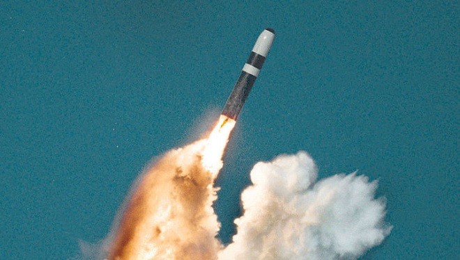 Mỹ thử nghiệm tên lửa Trident II có khả năng mang đầu đạn hạt nhân