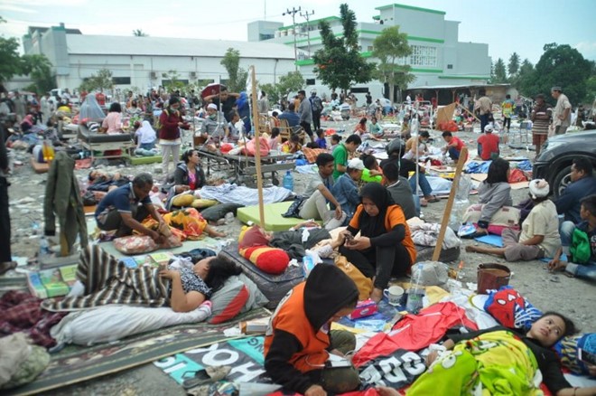 Người dân Indonesia mất nhà cửa sau trận động đất và sóng thần ngày 28.9