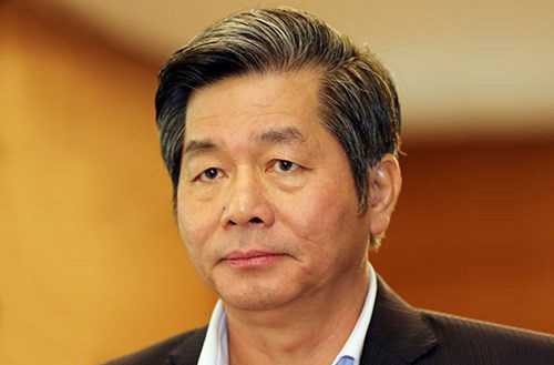 Ông Bùi Quang Vinh, nguyên Bộ trưởng Kế hoạch và Đầu tư bị kỷ luật bằng hình thức khiển trách.