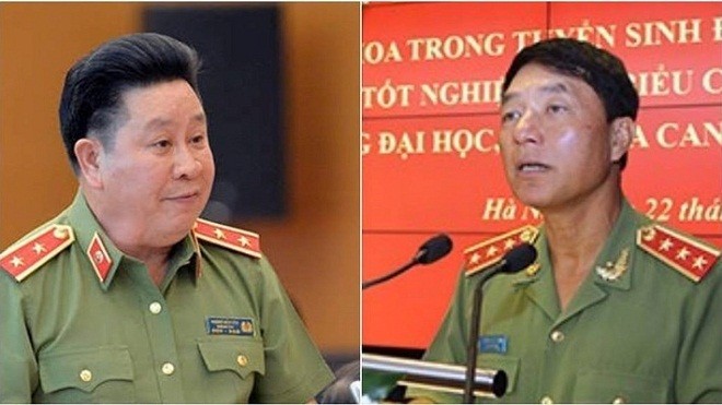 2 cựu Thứ trưởng Bộ Công an Trần Việt Tân và Bùi Văn Thành đã bị Viện Kiểm sát nhân dân tối cao bị truy tố
