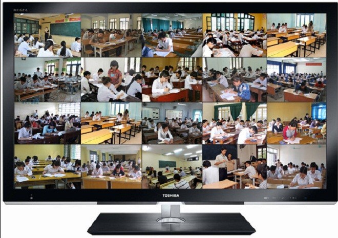 Hàng loạt trường học ở TP HCM đã tiến hàng lắp đặt camera nhằm ngăn chặn tình trạng bạo lực học đường. Nguồn: Internet