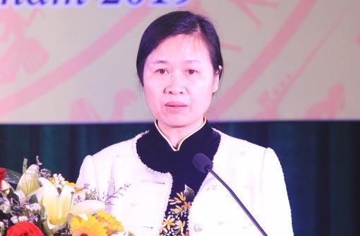 Bà Lê Thị Thanh Nhàn - Vụ trưởng Vụ Tổ chức cán bộ, Bộ GD&ĐT.