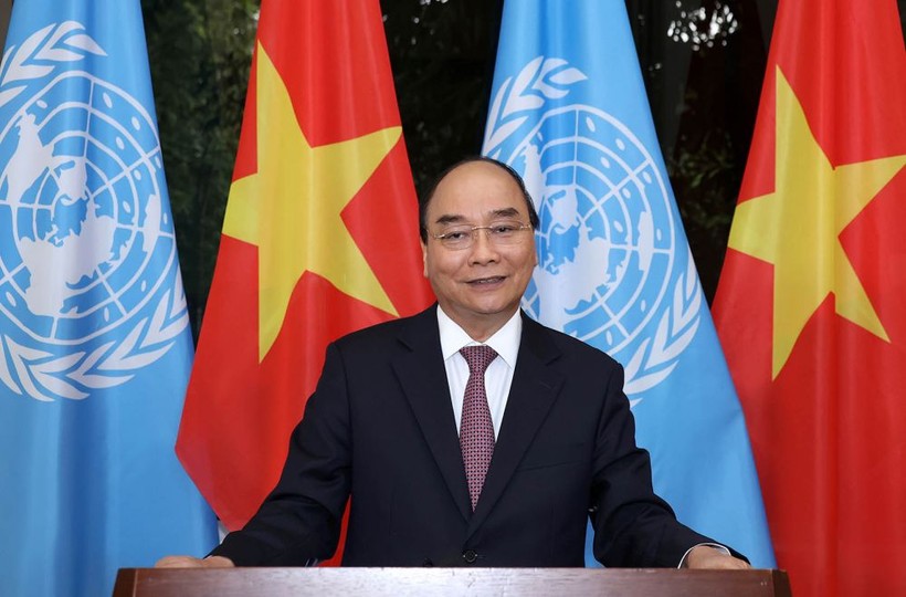 Thủ tướng NGuyễn Xuân Phúc gửi thông điệp tham gia phiên họp cấp cao kỷ niệm 75 năm thành lập Liên hợp quốc.