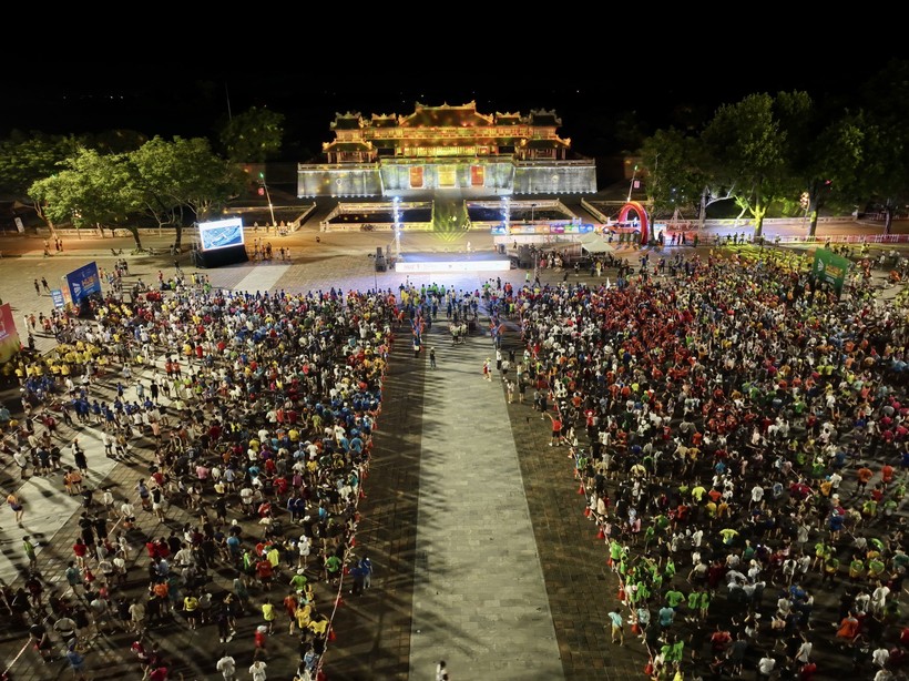 Giải chạy “Hue Jogging 4 - Cùng chạy vì cộng đồng”.
