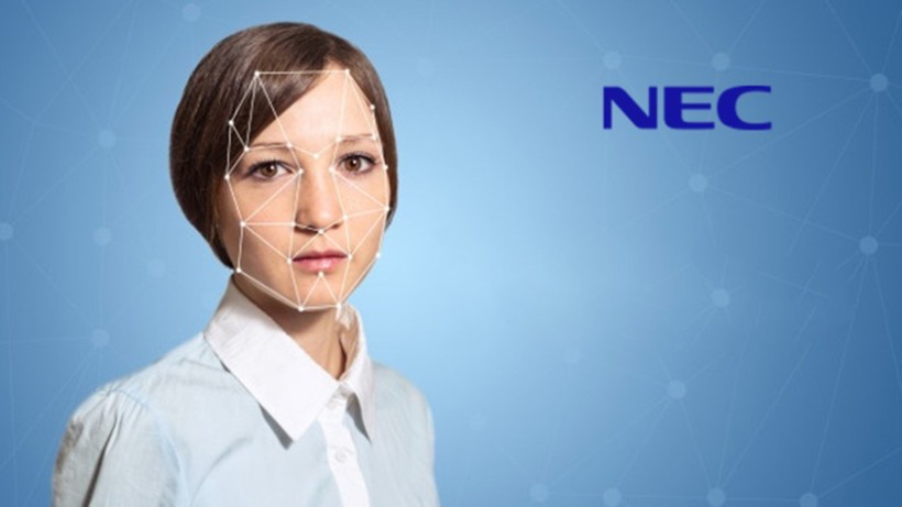 Mô phỏng nhận diện khuôn mặt trên nền tảng của NEC.