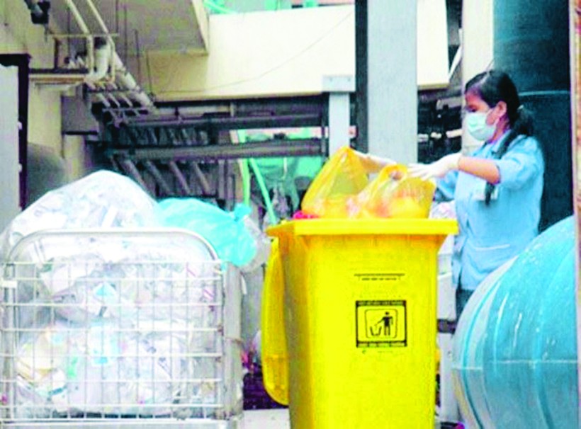 Giảm thiểu rác thải nhựa trong ngành Y tế.