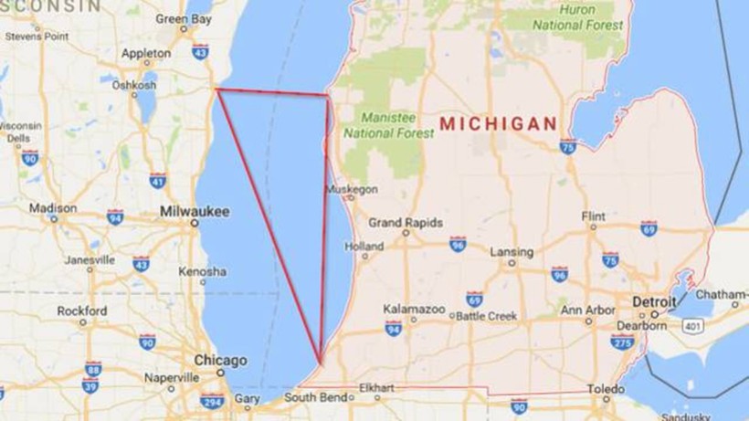 Vị trí Tam giác Michigan