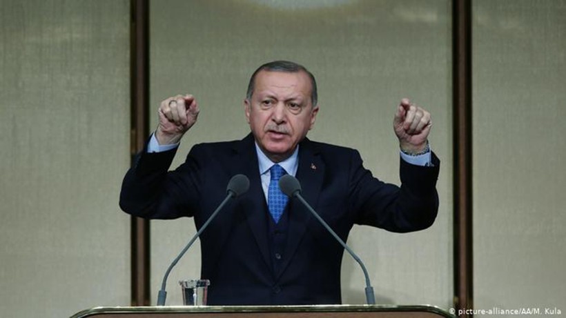 Tổng thống Thổ Nhĩ Kỳ Recep Tayyip Erdogan. Ảnh: DW