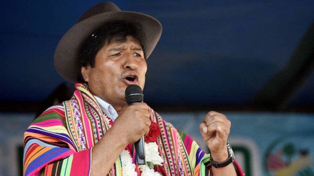 Tổng thống Bolivia Evo Morales. 	Ảnh: Reuters