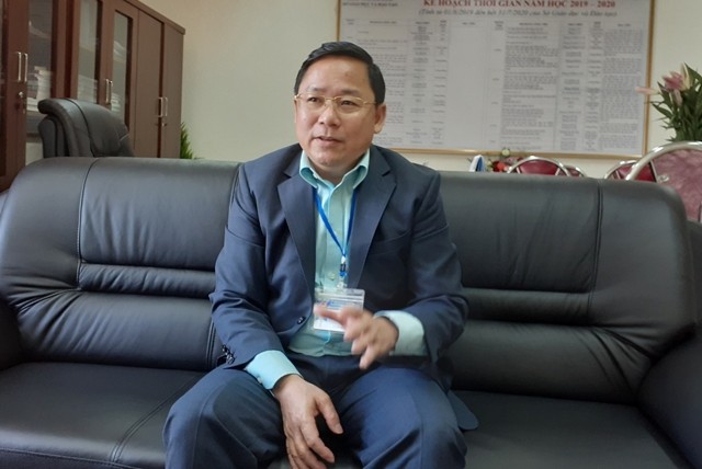 Ông Đinh Trung Tuấn, Giám đốc Sở GD&ĐT 
Lai Châu