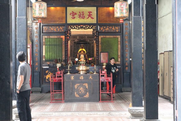 Các đình thờ của người  gốc Hoa ở phố cổ Malacca