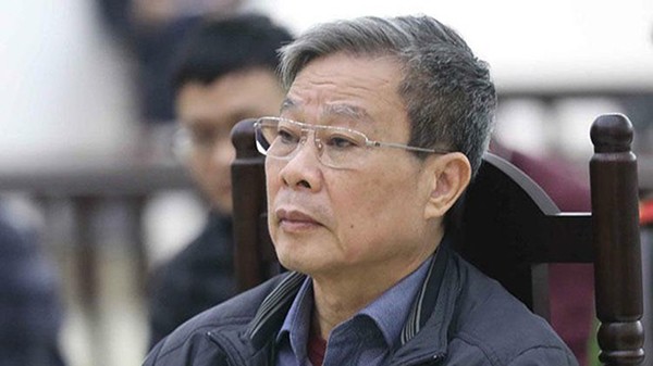 Bị cáo Nguyễn Bắc Son tại tòa