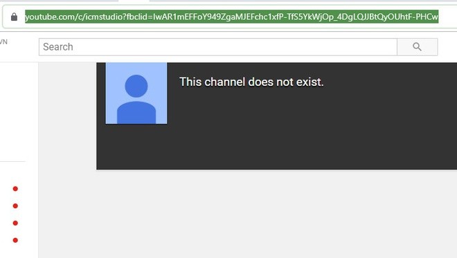 Kênh YouTube của K-ICM biến mất