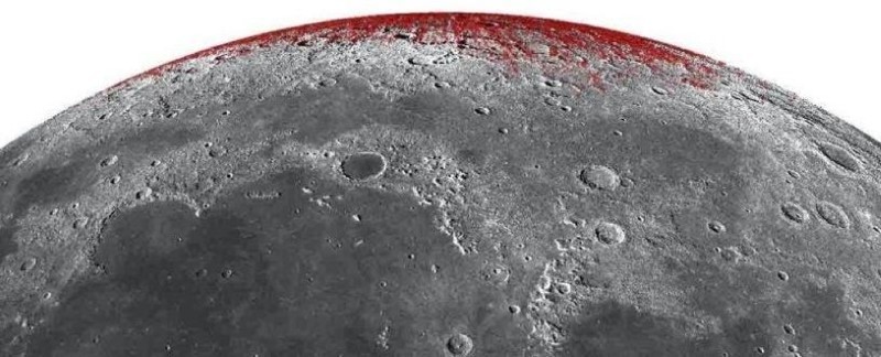 Hematit trên bề mặt Mặt trăng.
