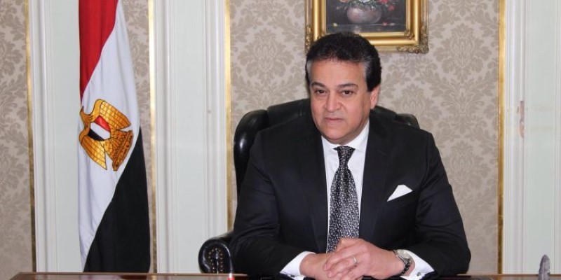 Bộ trưởng Giáo dục Đại học và Nghiên cứu Khoa học Ai Cập Khaled Abdel Ghaffar.