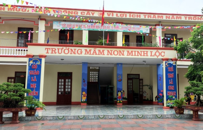Trường Mầm non Minh Lộc (Hậu Lộc, Thanh Hóa).