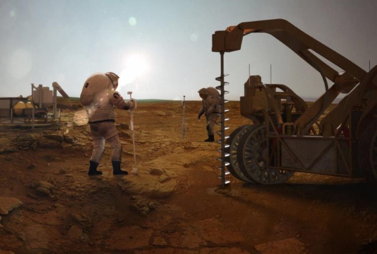 Tìm sự sống dưới bề mặt sao Hỏa